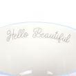 Hello Beautiful Ditsy Floral Print Mug with Butterfly
