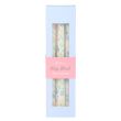 Set of 3 Ditsy Floral Taper Candles