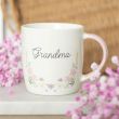 Grandma Pastel Floral Mug