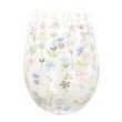Floral Print Stemless Glass