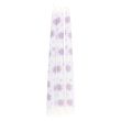 Set of 3 Purple Daisy Taper Candles