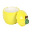 Lemon Shaped Candle Jar