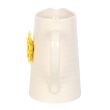 Hello Sunshine Ceramic Flower Jug with 3D Sunflower