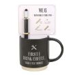 First I Drink Coffee Mug with Multi-tool Pen 