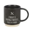 First I Drink Coffee Mug with Multi-tool Pen 