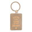 King of My Heart Playing Card Keyring