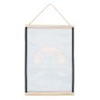 In My Witch Era Bat Cat Fabric Wall Hanging