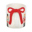 Nutcracker Print Mug with Bow
