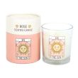 The Sun Vintage Tarot Rose Candle