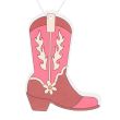 Cowboy Boot Vanilla Scented Air Freshener