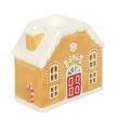 Candy Cane Gingerbread House Oil Burner and Wax Warmer