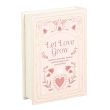 Pink Book Shaped Storage Box