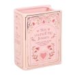 Pink Book Shaped Vase