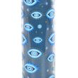 All Seeing Eye Print White Rose Tube Candle