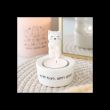 Warm Paws, Happy Heart Cat Tealight Holder