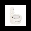 Warm Paws, Happy Heart Cat Tealight Holder