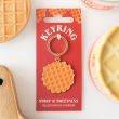 Waffle Keyring