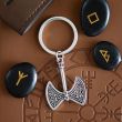 Strength and Power Axe of Valor Keyring