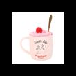 Cupid's Café Mug, Spoon and Socks Set