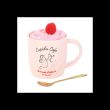 Cupid's Café Mug, Spoon and Socks Set