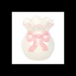 White and Pink Bow Oil Burner