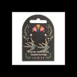 Blue Spread Your Wings Swallow Earrings