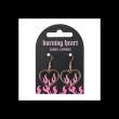 Burning Heart Earrings