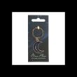 Blue Moon Phase Crescent Moon Keyring