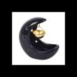 Blue Crescent Moon Hanging Oil Burner