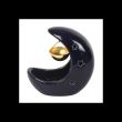 Blue Crescent Moon Hanging Oil Burner