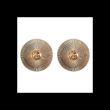 Flaming Dice and Love Pin Badge Set