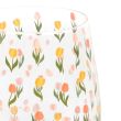Tulip Print Stemless Glass