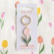 Pink Tulip Keyring