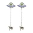 Glow in the Dark Alien Abduction Dangle Earrings