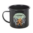 Bigfoot Search Team Enamel Mug