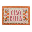 Orange Ciao Bella Doormat