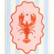 Striped Lobster Trinket Dish
