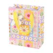 23cm Floral Patchwork Print Gift Bag
