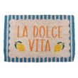 Blue La Dolce Vita Doormat