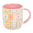 Floral Patchwork Print Mug