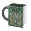 Green Witch Book Shaped Mug