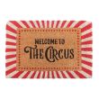 Red Welcome to the Circus Doormat