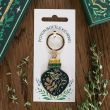 Green Witch Potion Bottle Keyring