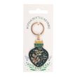 Green Witch Potion Bottle Keyring