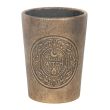 Garden Witch Bronze Effect Terracotta Plant Pot