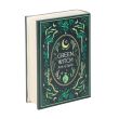 Green Witch Book Shaped Storage Box