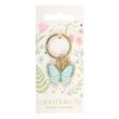 Luna Butterfly Keyring