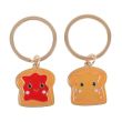 Set of 2 Peanut Butter and Jelly Keyrings