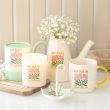 No Rain, No Flowers Ceramic Watering Can / Vase