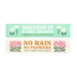 Set of 2 No Rain, No Flowers Incense Stick Packs